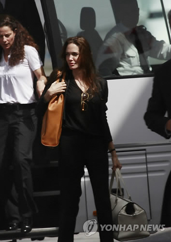 Angelina Jolie en Tunisie