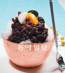 팥빙수 이미지