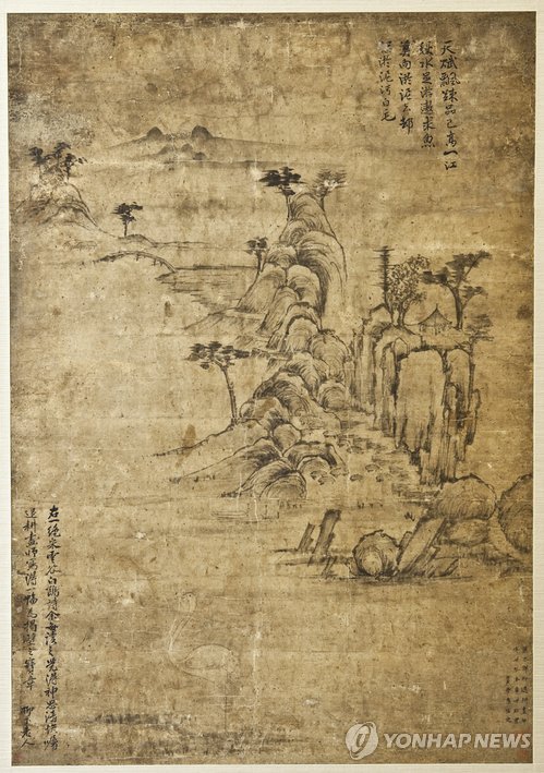 "순수회화로는 最古..고려시대 수묵화 발굴" | 인스티즈