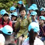 어린이들과 대화하는 박근혜 대통령
