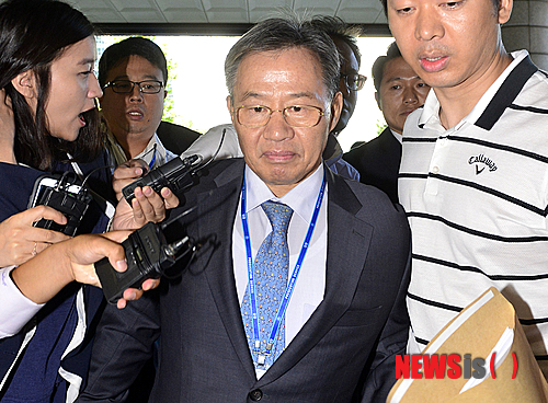 '여대생청부살인' 사건 류원기 영남제분 회장 영장심사