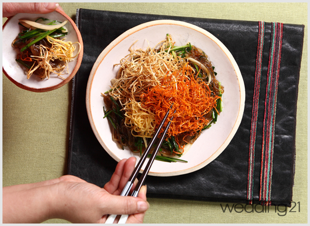 칼로리는 줄이고 맛은 더했다! '뿌리채소잡채'