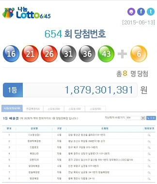 왕대박로또 이미지