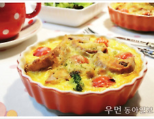 짭쪼롬한 맛이 일품 '토마토 곡물빵키쉬'