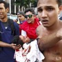 시신을 옮기는 사람들 - 베네수엘라 반정부 시위 현장